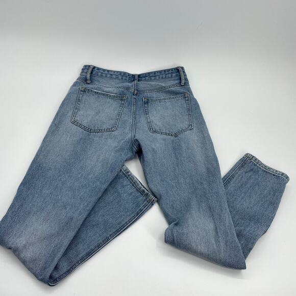 TWELVE by ONTWELFTH Womens Jeans Distressed Size 28 Tapered High Waist Y2K Taper - Picture 4 of 9